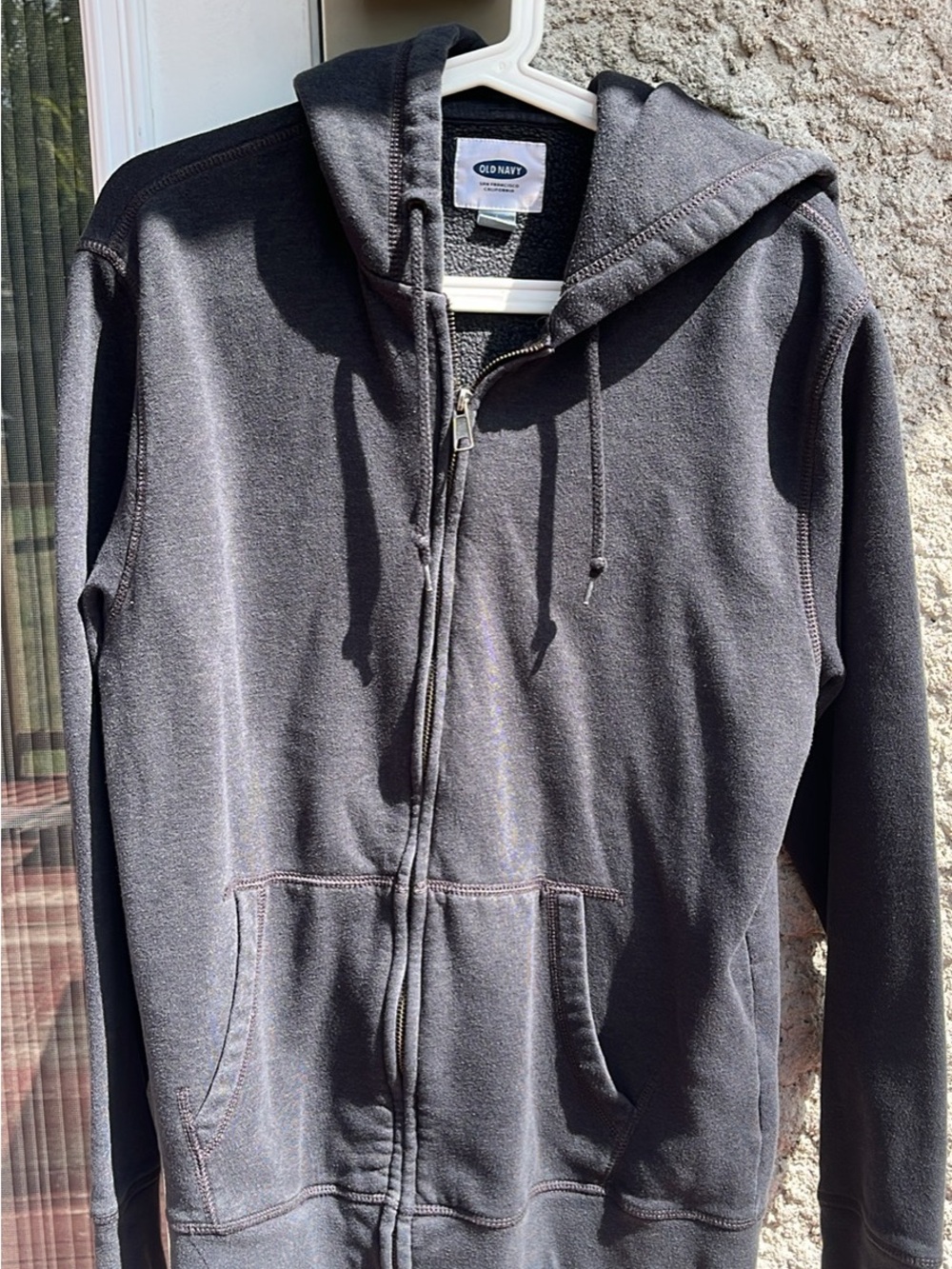 Old Navy Dark Charcoal Full-Zip Hoodie